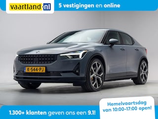 Polestar 2 Long Range 408pk Performance Pack 78kWh 3-fase [ Panorama Apple / Android Sportstoelen Stoelverwarming Trekhaak ]