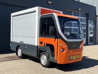 CargoLev TC 100% Elektrische Gesloten laadbak Lift Oprijplaat Stadsauto Distributie Elektrisch vervoer 590kg laadvermogen