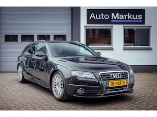 Audi A4 Avant 2.0 TFSI quattro 3X S-Line|S-Tronic|Leder|Trekhaak|Elektrisch verstelbaar|Veel onderhoud