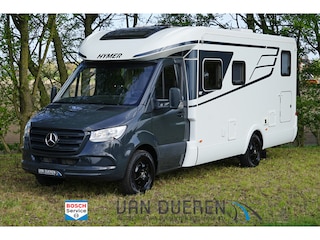 Mercedes-Benz Camper Hymer T680 S 170 PK Hefbed, XXL koelkast, TV, 3-Pits kookstel Single bed