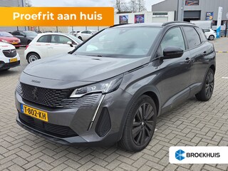 Peugeot 3008 1.2 PureTech GT Camera | Stoelverwarming | Leer/Alcantara | Adaptieve Cruise | Black Pack | 19" Lichtmetaal | Achteruitrijcamera | Cruise control adaptief met Stop&Go | DAB ontvanger