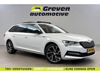 Skoda Superb Combi 1.4 TSI iV 218PK Sportline | Pano | 360° | Virtual | Sfeer | Memory | Canton | Camera | Carplay | Adap. Cruise
