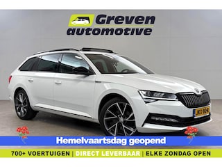 Skoda Superb Combi 1.4 TSI iV 218PK Sportline | Pano | 360° | Virtual | Sfeer | Memory | Canton | Camera | Carplay | Adap. Cruise