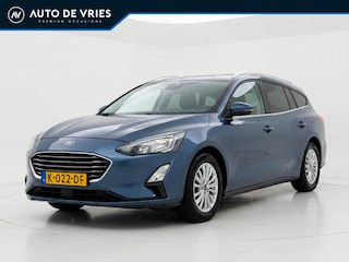 Ford Focus Wagon 1.0 EcoBoost Hybrid 125pk Titanium X Business | ECC | Navigatie | Achteruitrijcamera
