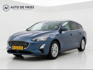 Ford Focus Wagon 1.0 EcoBoost Hybrid 125pk Titanium X Business | ECC | Navigatie | Achteruitrijcamera