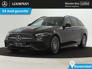 Mercedes-Benz C-klasse Estate 180 AMG Nightpakket | Trekhaak | Alarm | Memory | Dode Hoek Ass | CarPlay | Keyless Go | Premium Sfeerverlichting | Inclusief 24 maanden Mercedes-Benz Certified garantie voor Europa.