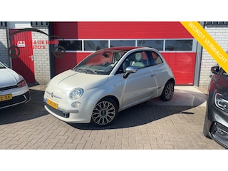 Fiat 500 0.9 TwinAir Lounge PARELMOER / BRUIN LEDER / XENON / PANORAMADAK / NAVI / AIRCO / PDC / BLUETOOTH / NL-AUTO