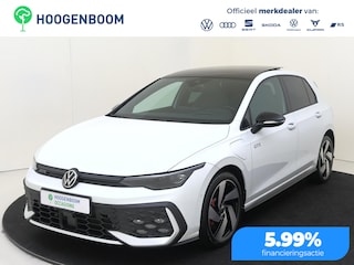 Volkswagen Golf 1.5 eHybrid GTE | SoH 100% | Panoramdak | Trekhaak | Head-up display | Lederen bekleding | Black style | Parkeerassistent | Keyless | Stoel- en stuurwielverwarming |