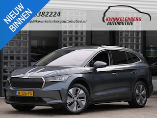 Skoda Enyaq iV 60/ WARMTEPOMP/ PANORAMADAK/ 360°CAMERA/ LEER/ TREKHAAK/ ADAPTIVE CRUISE