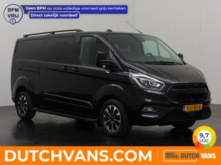 Ford Transit Custom 2.0TDCI 170PK Automaat Limited Dubbele Cabine | Leder | Dubbele Schuifdeur | Trekhaak | Dakrails