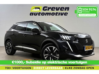 Peugeot 2008 EV GT Pack 50 kWh | Snelladen | SOH 91% | Camera | Virtual | Adap. Cruise | Sfeer | Carplay | NAP