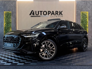 Audi Q8 55 TFSI e quattro 3X S-LINE |PANO|B&O|SOFTCLOSE|MATRIX|360 CAM|KEYLESS|LUCHTVERING|SFEERVERLICHTING|DEALER ONDERHOUDEN|VOL