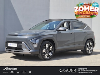 Hyundai Kona 1.6 GDI HEV Premium Sky / Glazen schuif- en kanteldak / Stuur- Stoel & Achterbankverwarming / Elektrische achterklep / Stoelventilatie / Bose Audio Systeem / Rondomzicht camera / Adaptief cruise control / Keyless Entry/Start / Apple Carplay Android Auto /