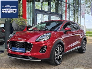 Ford Puma 1.0 EcoBoost Hybrid Titanium X | Navigatie | Cruise Control | Stoel + Voorruit + Stuurverwarming | Licht metalen velgen