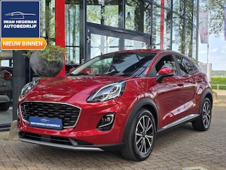 Ford Puma 1.0 EcoBoost Hybrid Titanium X | Navigatie | Cruise Control | Stoel + Voorruit + Stuurverwarming | Licht metalen velgen