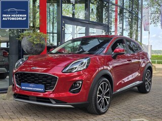 Ford Puma 1.0 EcoBoost Hybrid Titanium X | Navigatie | Cruise Control | Stoel + Voorruit + Stuurverwarming | Licht metalen velgen