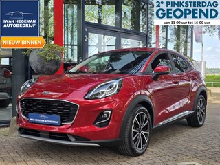 Ford Puma 1.0 EcoBoost Hybrid Titanium X | Navigatie | Cruise Control | Stoel + Voorruit + Stuurverwarming | Licht metalen velgen