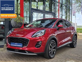 Ford Puma 1.0 EcoBoost Hybrid Titanium X | Navigatie | Cruise Control | Stoel + Voorruit + Stuurverwarming | Licht metalen velgen