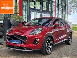 Ford Puma 1.0 EcoBoost Hybrid Titanium X | Navigatie | Cruise Control | Stoel + Voorruit + Stuurverwarming | Licht metalen velgen