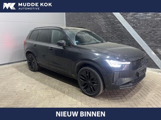 Volvo XC90 T8 Plug-in hybrid Ultra Black Edition | Luchtvering | Trekhaak | Head-Up | 360° Camera | Panoramadak