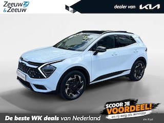 Kia Sportage 1.6 T-GDi Plug-in Hybrid AWD GT-Line Dealer onderhouden| Resterende fabrieksgarantie | Stoelverwarming + stuurverwarming | Schuifkanteldak |