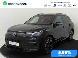 Volkswagen Tiguan 1.5 eHybrid R-Line Edition | SoH 98% | Panoramadak | Trekhaak | Lederen bekleding | Head-up display | Black style | Harman/kardon audio | 360 camera | Dodehoek detectie |