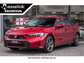 Honda Civic 2.0 e:HEV Advance - Cons. prijs rijklaar | Schuifdak | Navi | Leder