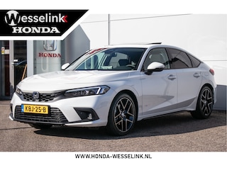 Honda Civic 2.0 e:HEV Advance - Cons. prijs rijklaar | Schuifdak | Navi | Leder
