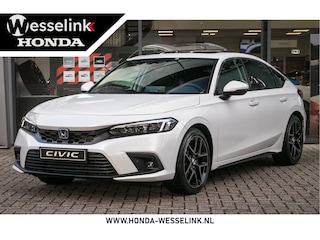 Honda Civic 2.0 e:HEV Advance - Cons. prijs rijklaar | Schuifdak | Navi | Leder *