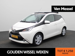 Toyota Aygo 1.0 VVT-i x-wave | Cruise Control | Achteruitrijcamera | Bluetooth | Keyless | Airco | Bi-Xenon | lichtmetalen velgen 15" |