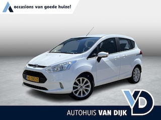 Ford B-MAX 1.0 EcoBoost Titanium | NL Auto/Voll.Historie/Navi/Camera/Clima/Cruise/Stoel+Voorruitverwarming/Trekhaak