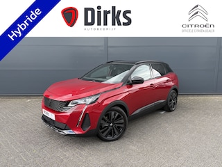 Peugeot 3008 300pk HYbrid4 GT (Elektrisch schuifdak - Elektrische Klep - Focal Electra - NightVision - Leder incl verwarming/massage/geheugen - Black Pack - Adaptieve Cruise Controle - 360gr Camera)