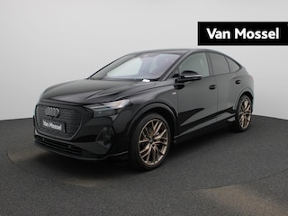 Audi Q4 45 quattro S Edition 82 kWh l Adaptive cruise control l Panoramadak | 360 graden camera l Navigatie l Sonos premium l Stoelverwarming l Stuurverwarming l Optiekpakket zwart plus l Warmtepomp l Apple Carplay / Android Auto l