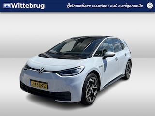 Volkswagen ID.3 First Plus 58 kWh / AUTOMAAT/ SOH 91%/ ACC/ KEYLESS/ PARK.SENSOREN V+A/ CAMERA/ APP-CONNECT/ STOELVERWARM./ RIJ-MODI/ DIGITAL DASH/ NAVI/ DAB/ CLIMA/ LED/ 19'' LMV
