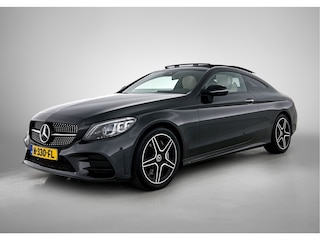 Mercedes-Benz C-klasse 300 Coupe AMG line Premium Plus | Alarm | Panorama schuifdak | Burmester Sound | Parkeerpakket met 360°-camera Inclusief 12 Maanden Garantie.