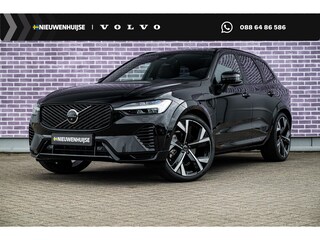 Volvo XC60 2.0 T8 Plug-in hybrid AWD Ultra Black Edition Executive | Luchtvering | 22" | Gelamineerd Glas | Bowers & Wilkins | Stoelmassage & Ventilatie | Stoel & Stuurverwarming | 360 Camera | Pilot Assist | BLIS |