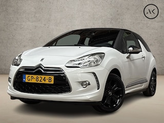 Citroën DS3 1.6 So Chic (NAVIGATIE, LEDER, STOELVERWARMING, CLIMATE, CRUISE, SPORTSTOELEN, LM VELGEN, ZWART HEMEL, NIEUWSTAAT)