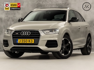 Audi Q3 1.4 TFSI S-Line Sport 150Pk Automaat (PANORAMADAK, 2X S-LINE, NAVIGATIE, LEDER, SPORTSTOELEN, GETINT GLAS, CRUISE, XENON, NIEUWE APK, NIEUWSTAAT)