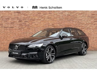 Volvo V90 T8 Plug-in hybrid AWD Ultra Dark | Trekhaak | Panoramadak | Geventileerde Voorstoelen incl. Massagefunctie | Adaptieve Cruise Control | BLIS Dodehoekdetectie | 20'' Lichtmetalen Velgen | 360 Graden Camera