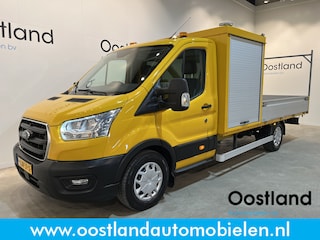 Ford Transit 350 2.0 TDCI L4H1 Trend 130 PK RWD Open Laadbak / Euro 6 / Airco / Trekhaak 3.000 KG / Cruise Control /