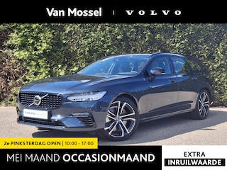 Volvo V90 2.0 T8 Plug-in hybrid AWD Ultra Dark | Bowers & Wilkins | Panoramadak | Nappaleder met Massage & Ventilatie | Trekhaak | 360 camera |