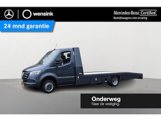 Mercedes-Benz Sprinter 519 CDI L3 Select Tijhof Oprijwagen + Trailer Tijhof TA 35 ANN | Stoelverwarming | 3 zits | Dodehoekassistent | Climate Control | Complete Set Auto Transport |