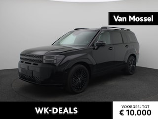 Hyundai Santa Fe 1.6 T-GDI PHEV Black Line 4WD 7p. | Lederen Bekleding | Apple Carplay/Android Auto | Voor- en Achter Stoelen Verwarmd | Navigatie Full Map | Lichtmetalen Velgen 20'' |