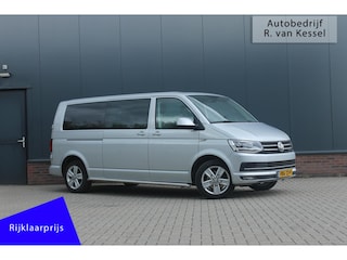 Volkswagen Transporter 2.0 TDI L2H1 DC Highline I 2x SchuifdeurI Schuifdak I Leer I Zeer compleet I NL-auto