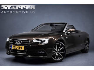 Audi A5 Cabriolet 2.0 TFSI 211pk Automaat 2x S-Line Navi/Xenon/Led/Leer/Climate/Stoelverw./Pdc/Cruise/Lmv18"