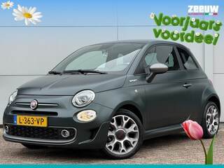 Fiat 500 1.0 Hybrid 70 PK Sport | Navi | Carplay | Clima | "Matt Groen" |