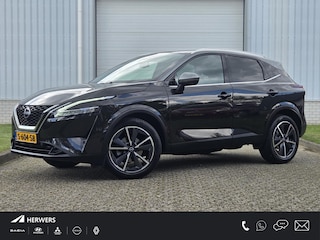 Nissan Qashqai 1.3 MHEV Xtronic Tekna / Trekhaak 1800KG / Adaptief Cruise Control / Panoramadak / Elektrisch Verstelbare Bestuurdersstoel / Head- Up Display / 360 Graden Camera / Elektrische Achterklep / Apple Carplay & Android Auto / Draadloze Telefoon Lader / Navigatie / Climate Control / Dode Hoek Detectie /