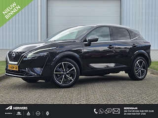 Nissan Qashqai 1.3 MHEV Xtronic Tekna / Trekhaak 1800KG / Adaptief Cruise Control / Panoramadak / Elektrisch Verstelbare Bestuurdersstoel / Head- Up Display / 360 Graden Camera / Elektrische Achterklep / Apple Carplay & Android Auto / Draadloze Telefoon Lader / Navigatie / Climate Control / Dode Hoek Detectie /