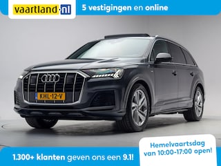 Audi Q7 55 TFSI e S Line [ Panorama Luchtvering Matrix-LED Virtual Navi Stoelverwarming ]