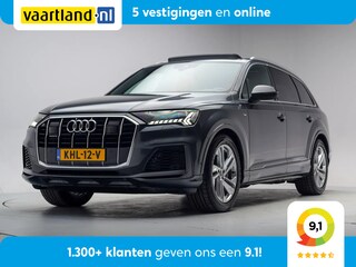 Audi Q7 55 TFSI e S Line [ Panorama Luchtvering Matrix-LED Virtual Navi Stoelverwarming ]